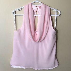 Joseph Ribkoff Light Pink Sleeveless Blouse